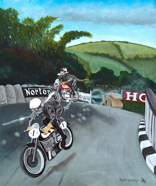 'Big Air At Ballaugh' Limited Edition Giclée Art Print