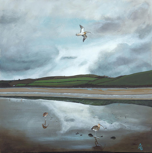 'Curlew On The Camel' Limited Edition Giclée Art Print