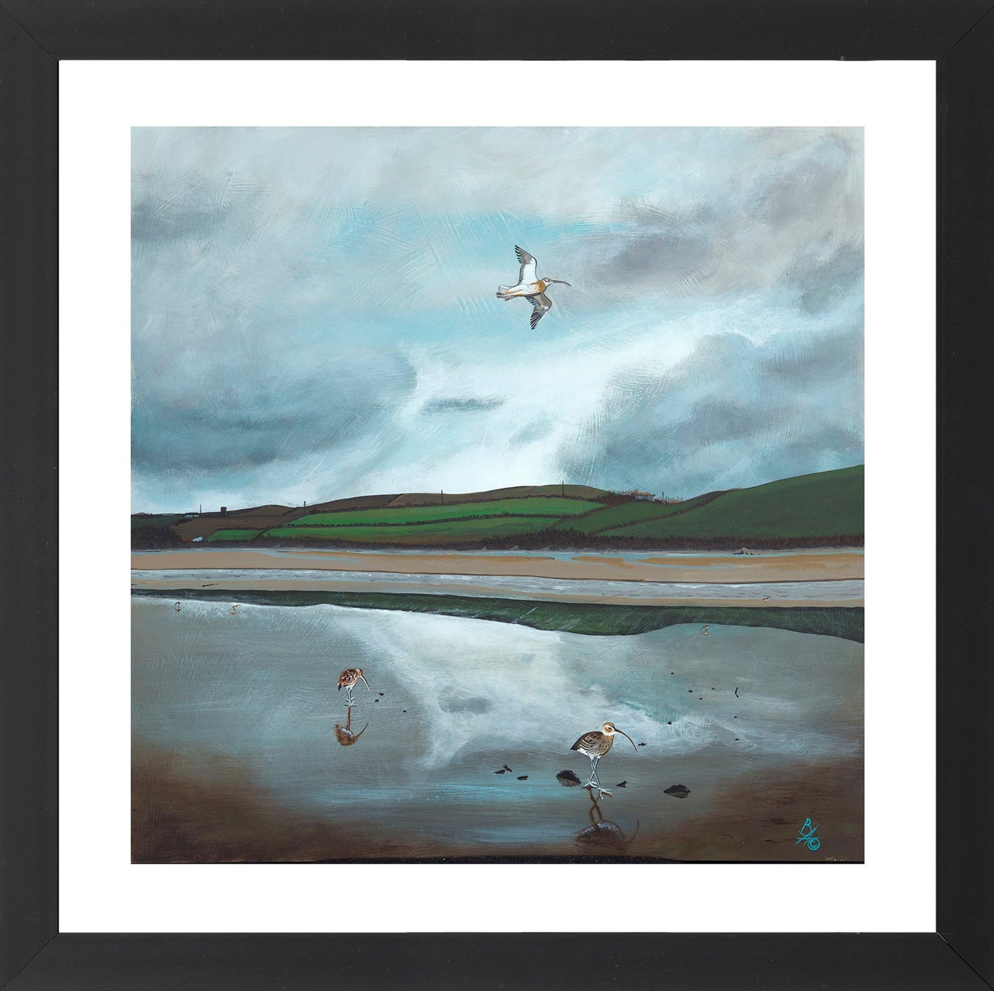 'Curlew On The Camel' Limited Edition Giclée Art Print