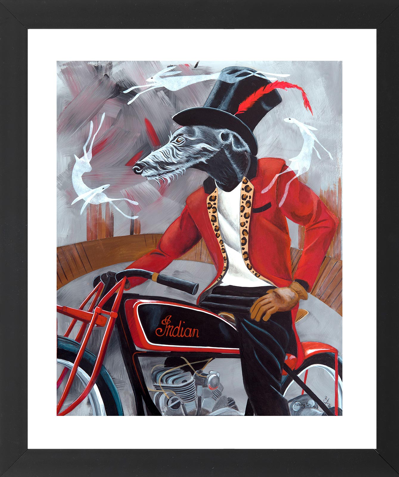 'Facing The Wall' Limited Edition Giclée Art Print