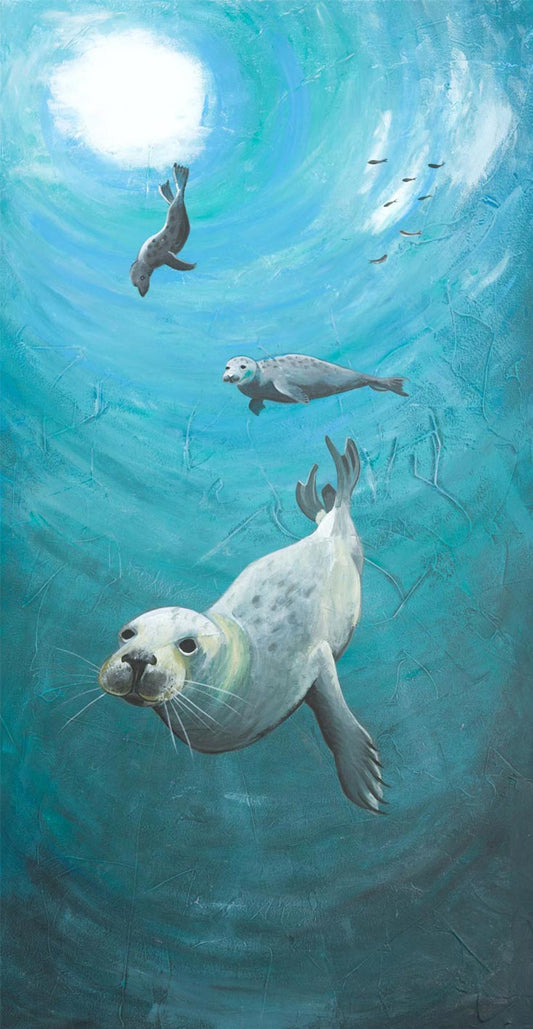 'Greys In The Blue' Limited Edition Giclée Art Print