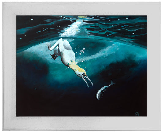 'Planet Gannet' Original Painting